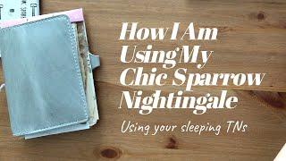 How I Am Using My Chic Sparrow | Making Use Of Sleeping Journal Covers