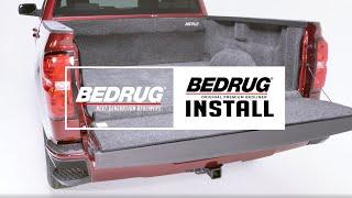 BedRug Classic Bed Liner Installation - slip and skid resistant bed protection for your truck