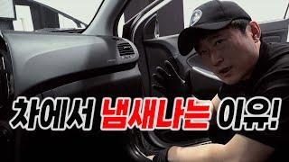 대부분 운전자가 모르는 냄새의 원인! 에어컨 필터만 문제가 아니에요! Automobile maintenance