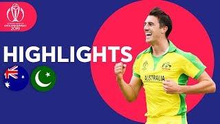 Warner Hits Hundred! | Australia vs Pakistan - Match Highlights | ICC Cricket World Cup 2019