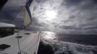 Lagoon 440 Impi - Fun sail in Fiji from Qamea Island