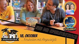 Neu bei spieletastisch.de - 18. Oktober 2024