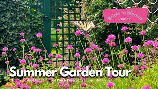 Front Porch Summer Garden Tour || Flower Garden Ideas || Bricks ’n Blooms