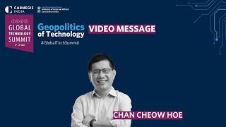 Video Message by Chan Cheow Hoe