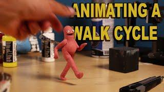 STOP MOTION TUTORIAL - Walk Cycle