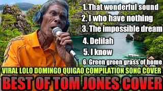 BEST OF TOM JONES | COVER BY LOLO DOMINGO QUIGAO COMPILATION 2022 WOW AMAZING VOICE