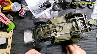 The ultimate ! JJRC C8815 Willy's jeep Driveshaft upgrade .. and fix !!