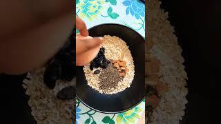 Easy oats breakfast after soaking over night #weightloss #telugu #easyrecipe #healthylifestyle