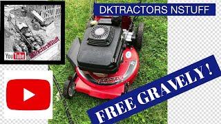 I got a FREE Gravely push mower!!