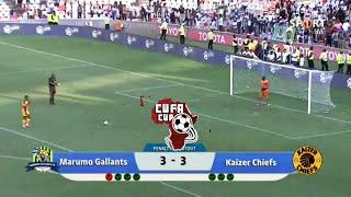 Kaizer Chiefs Vs Marumo Gallants Penalty Shootout Updates