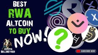 ALERT: RWA ALPHA NEWS & Best RWA Altcoin to buy NOW! - ONDO, XDC, OM, RIO, XRP, XLM, TRADE, GFI, CFG