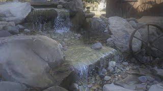 Pond Country Showcase: Beautiful Custom 8 Foot Infinity Waterfall