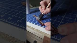 Make a Leather Watch Band #asmr #leather #madeinusa #usa