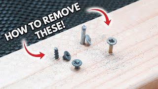 How To Remove Stripped Screws, Broken Screw Heads And Nails - 12 Different Ways DIY Tips And Tricks!