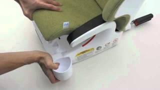 How to Install & Remove Oobr's Cup-holder | Clek Fullback Booster Seat