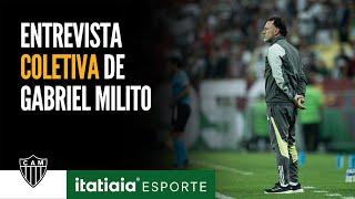 CONFIRA A ENTREVISTA COLETIVA DO TÉCNICO GABRIEL MILITO | FLUMINENSE 1 X 0 ATLÉTICO