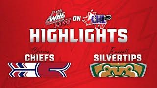 Spokane Chiefs at Everett Silvertips 11/22 | WHL Highlights 2024-25