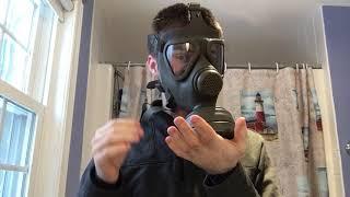 Dräger M65 gas mask test