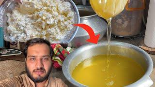 Desi Ghee and Butter Recipe | How to make Butter at home