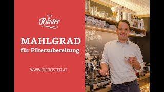 Mahlgrade für Filtermethoden - DieRöster