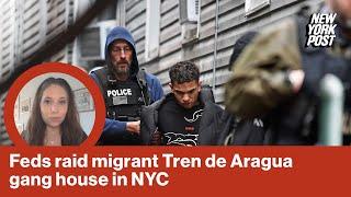 Feds raid migrant Tren de Aragua gang house in NYC — after tracking GPS ankle monitor to hideout