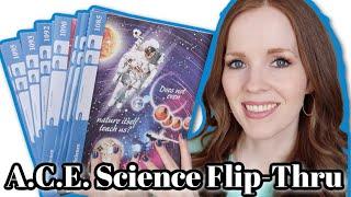 ACE SCIENCE CURRICULUM FLIP THRU | ACCELERATED CHRISTIAN EDUCATION GRADE 8 SCIENCE CURRICULUM