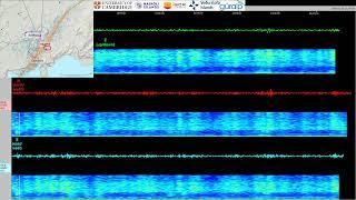 Earthquakes at Svartsengi/Grindavík, Iceland: Live data from Melhóll seismic station (at Hagafell)