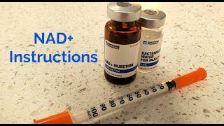 Starting NAD+ Injection therapy: How to reconstitute (Mix) & inject NAD shots. NAD By MedClub