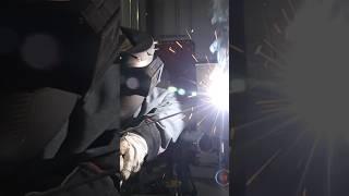 Finding the right travel speed stick welding #welding