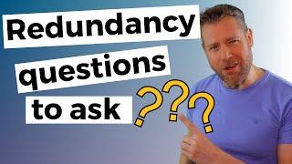 Redundancy consultation meeting - questions for redundancy interview