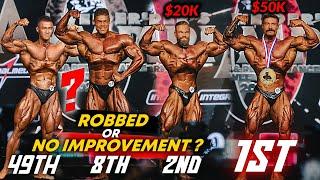 Mr. Olympia 2024 Classic Physique  Results - 54 Contestants Full Show Analysis