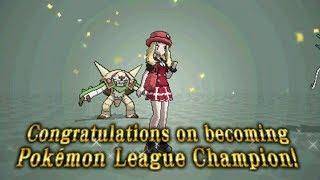 Pokemon X - Kalos Pokemon League Champion + Ending