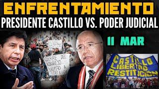 URGENTE: PRESIDENTE CASTILLO FRENTE AL CORRUPTO SISTEMA DE JUSTICIA - 11 MAR