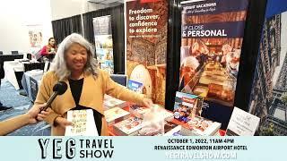 Trafalgar, Contiki & Insight Vacations at the YEG Travel Show