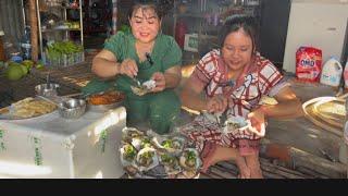 #206 Sáng Nay Cậu Tám Đi Đục Hào Mình Nướng Mỡ Hành Ngon Béo Quá Mời Cả Nhà