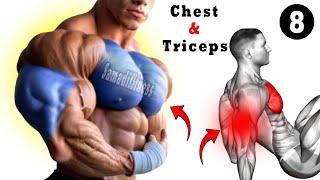 Top 8 Chest And Triceps Workout At Gym