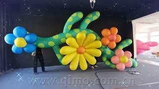 inflatable flower