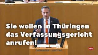 Die Superdemokraten wollen in Thüringen den Verfassungsgerichtshof anrufen!