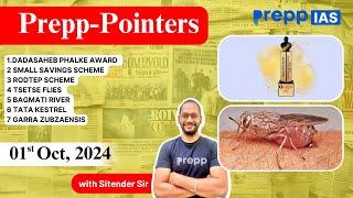 The Hindu Newspaper Today Analysis I Prepp Pointers | 01 Oct 2024 | UPSC Prelims 2025