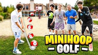 INSANE Mini-Golf TRICKSHOT Basketball