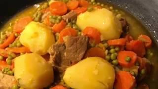 TAGINE BOEUF ET LÉGUMES EXPRESS EN COCOTTE MINUTE/ FACILE ET RAPIDE