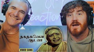 தகதகவென ஆடவா  Song | காரைக்கால் அம்மையார் |சிவகுமார் | ஸ்ரீவித்யா |  REACTION!!!