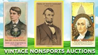 TOP 100 Highest Selling at the Vintage Nonsports Card Auction