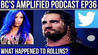 Seth Rollins LEAVES Social Media ABRUPTLY After Exchange With Sasha Banks! Steve Austin & The Usos!