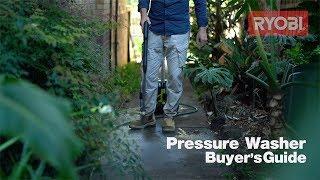 RYOBI: Pressure Washer Buyer's Guide