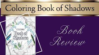 Colouring Book of Shadows by Amy Cesari | Book Review