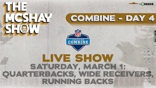 LIVE Combine Reactions: QB, WR & RB workouts in Indianapolis! | The McShay Show