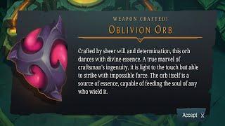 Ahri's Legendary Weapon Oblivion Orb - Ruined King