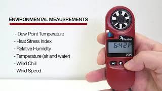 Kestrel 3000 Weather Meter | Introduction to the Kestrel 3000