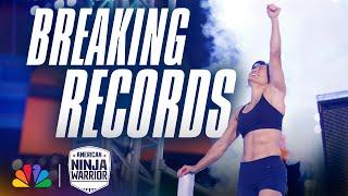 Top Record-Breaking Runs That Made History | American Ninja Warrior | NBC